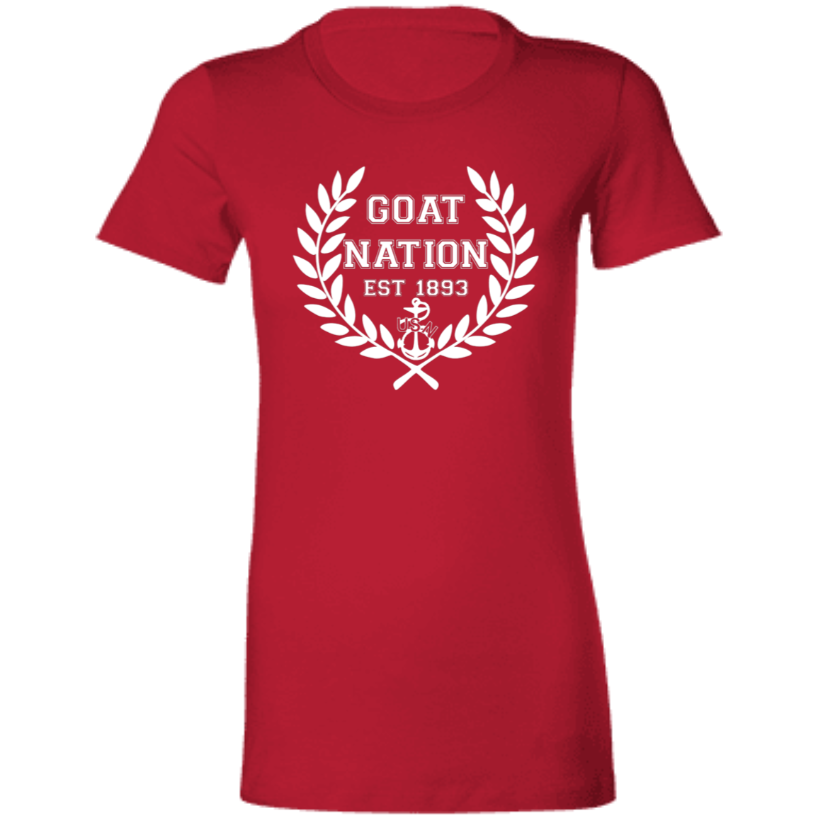 Goat Nation White Ladies' Favorite T-Shirt