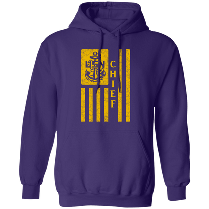 Chief Flag Gold Pullover Hoodie