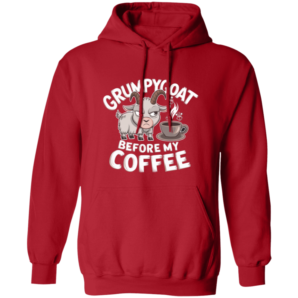 Grumpy Goat Pullover Hoodie