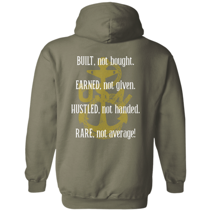 Built Not Bought Pullover Hoodie