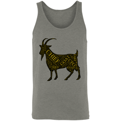 Goat Word Unisex Tank