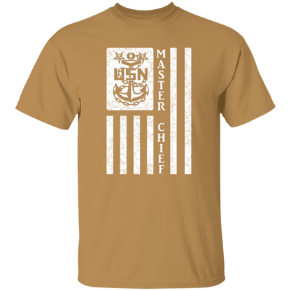 Master Chief Flag White 5.3 oz. T-Shirt