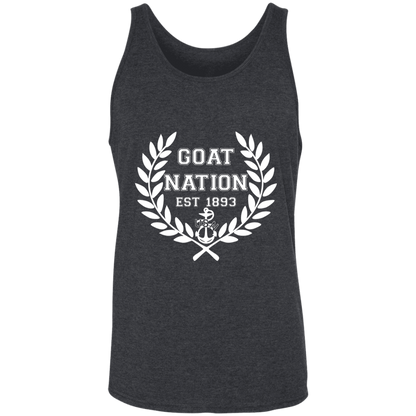 Goat Nation White Unisex Tank