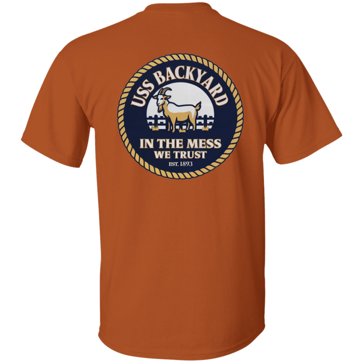 USS Backyard FB 5.3 oz. T-Shirt