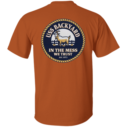USS Backyard FB 5.3 oz. T-Shirt