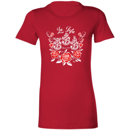 La Jefa Rose White Ladies' Favorite T-Shirt