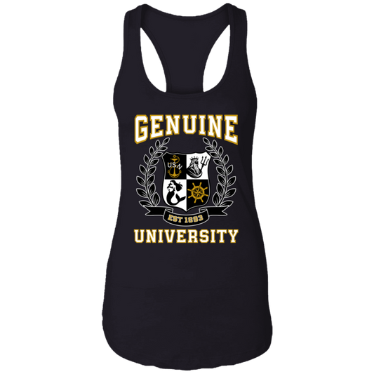 Genuine University Ladies Racerback Tank