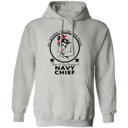Navy Girl Chief Pullover Hoodie