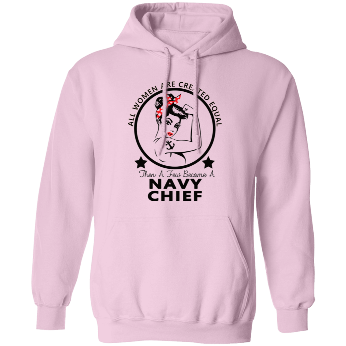 Navy Girl Chief Pullover Hoodie