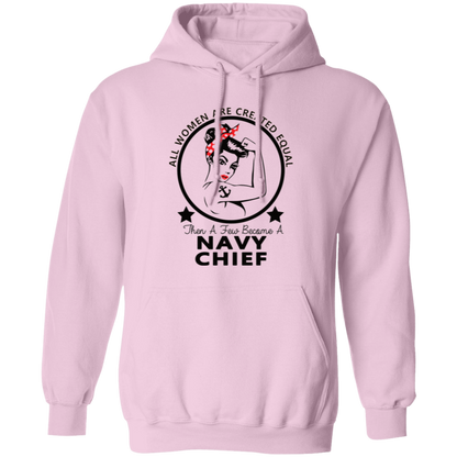 Navy Girl Chief Pullover Hoodie