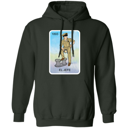 El Jefe Brown Shoe Card Pullover Hoodie