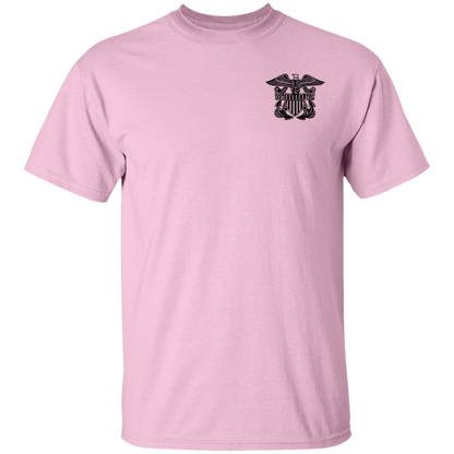 Navy Girl Officer FB 5.3 oz. T-Shirt