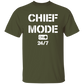 Chief Mode White 5.3 oz. T-Shirt