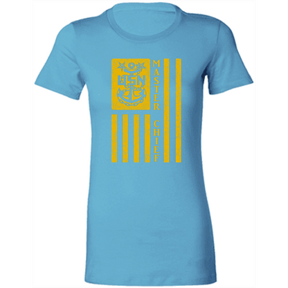 Master Chief Flag Gold  Ladies' Favorite T-Shirt