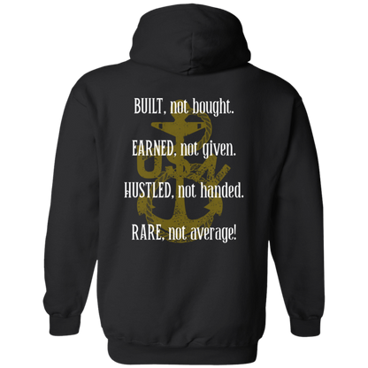 Built Not Bought Pullover Hoodie