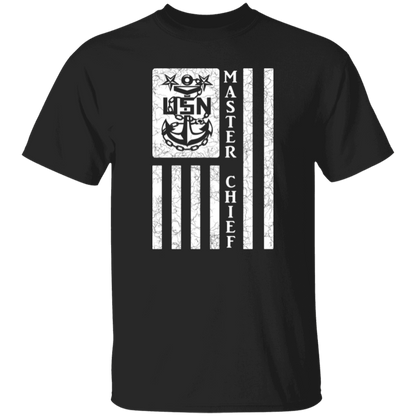 Master Chief Flag White 5.3 oz. T-Shirt