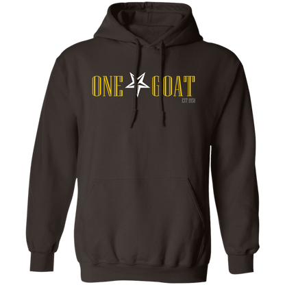 One Star Goat Gold Pullover Hoodie