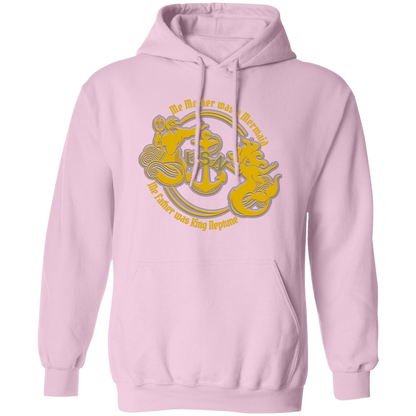 Me Mother and Father Gold Pullover Hoodie