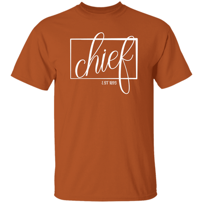 Chief 1893 White 5.3 oz. T-Shirt