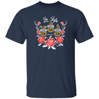 La Jefa Rose Gold 5.3 oz. T-Shirt