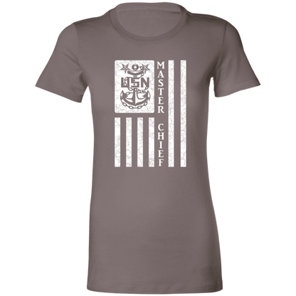 Master Chief Flag White Ladies' Favorite T-Shirt