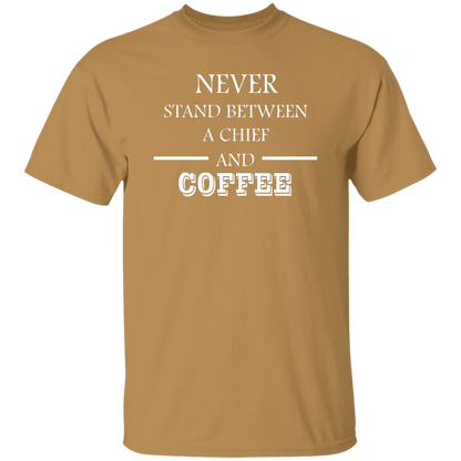 Coffee Love White Design 5.3 oz. T-Shirt