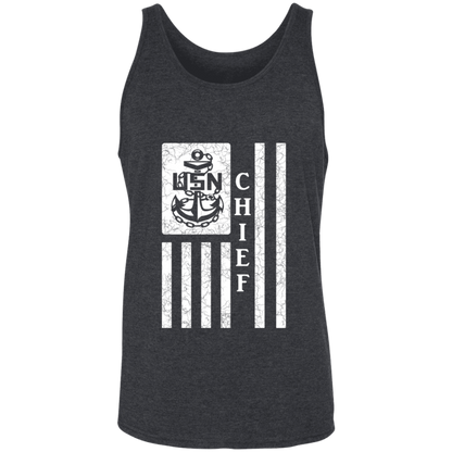 Chief Flag White Unisex Tank