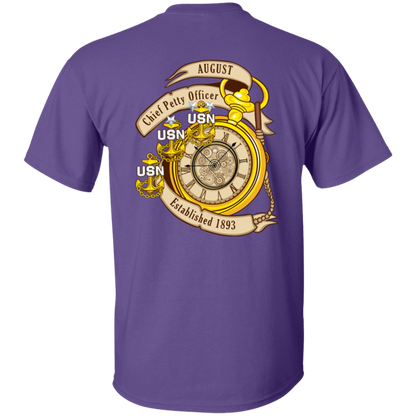 August CPO Two Sides 5.3 oz. T-Shirt