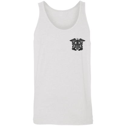 Navy Girl Officer FB Unisex Tank