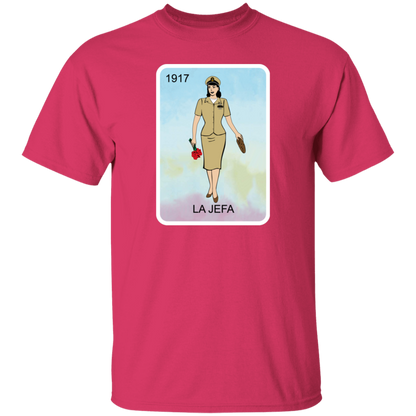 La Jefa Brown Shoe 5.3 oz. T-Shirt