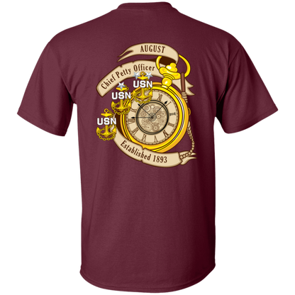 August CPO Two Sides 5.3 oz. T-Shirt