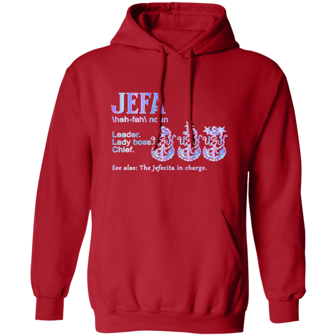 Jefa DefinitionPullover Hoodie