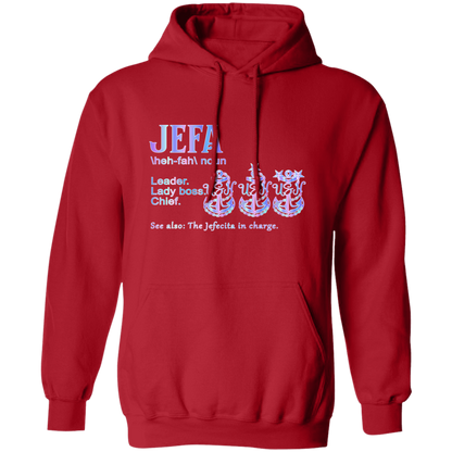 Jefa DefinitionPullover Hoodie