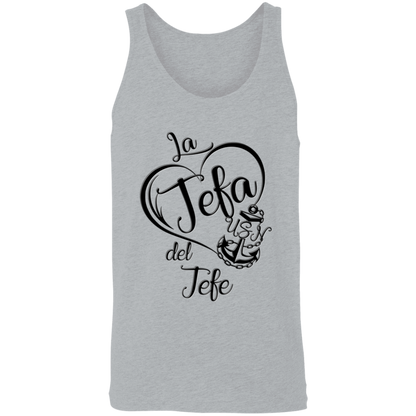 La Jefa del Jefe Unisex Tank