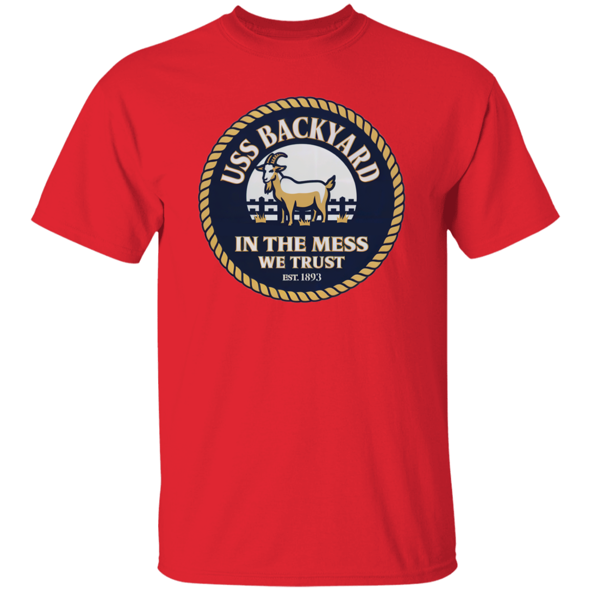 USS Backyard 5.3 oz. T-Shirt