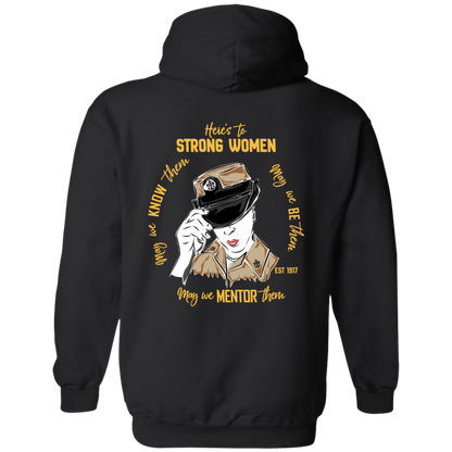 Strong Woman FB Pullover Hoodie