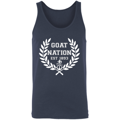 Goat Nation White Unisex Tank