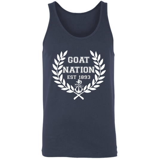 Goat Nation White Unisex Tank