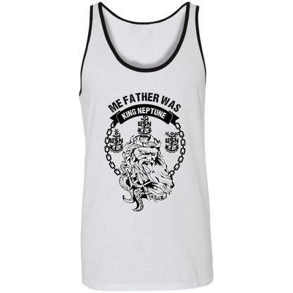 Me Father was King Neptune Unisex Tank