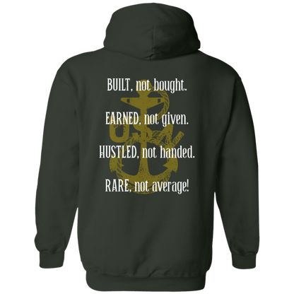 Built Not Bought Pullover Hoodie