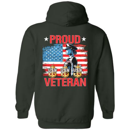 Proud Veteran FB Pullover Hoodie