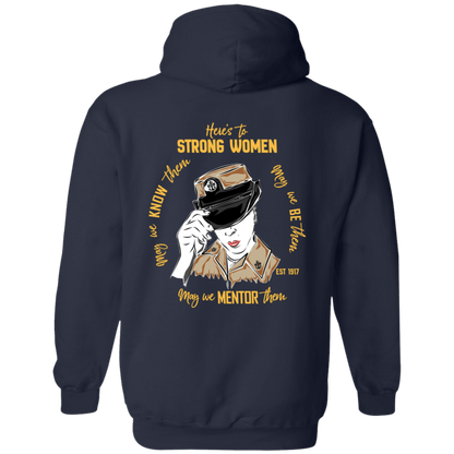 Strong Woman FB Pullover Hoodie