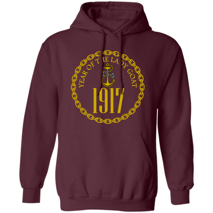 Year of the Lady Goat Gold Pullover Hoodie
