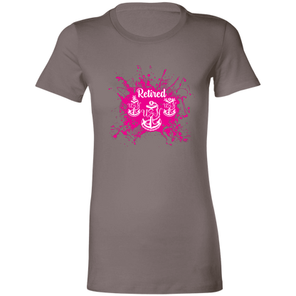 Retired Chief Pink Paint  Ladies' Favorite T-Shirt