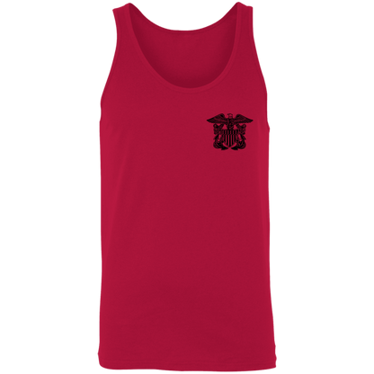 Navy Girl Officer FB Unisex Tank