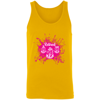 Retired Chief Pink Paint Unisex Tank