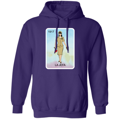 La Jefa Brown Shoe Pullover Hoodie