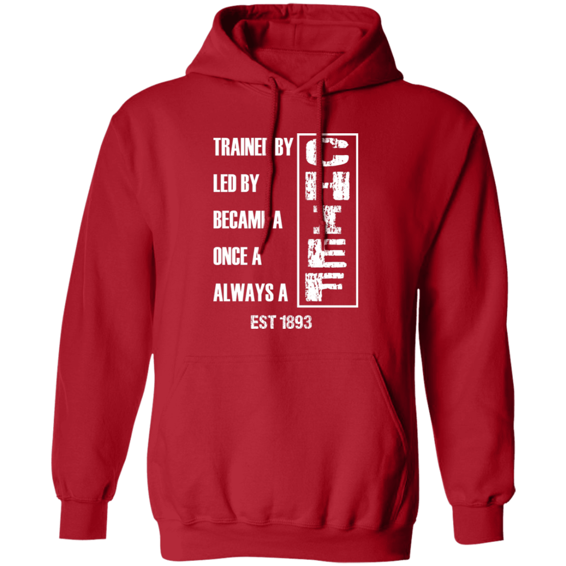 Always A Chief Pullover Hoodie White