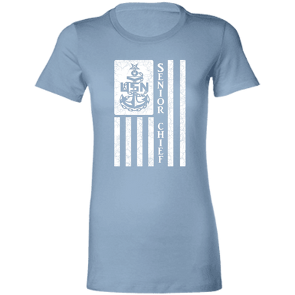 Senior Chief Flag White Ladies' Favorite T-Shirt