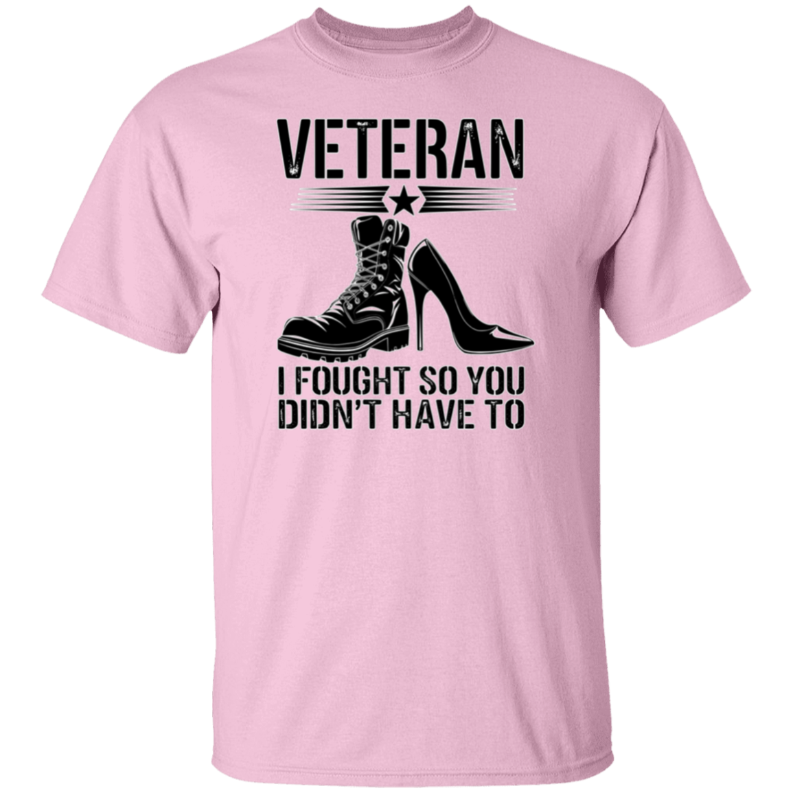 Veteran I Fought 5.3 oz. T-Shirt